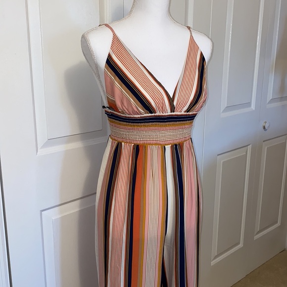 Forever 21 Striped Romper/Jumpsuit - Picture 2 of 6